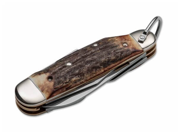 BOKER Solingen Camp Knife Stag